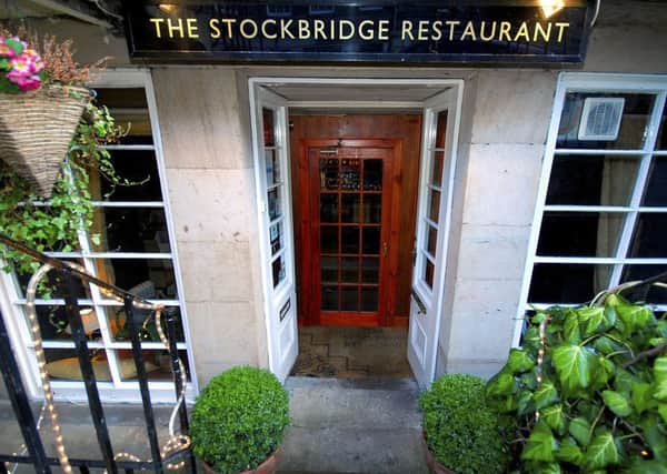 The Stockbridge Restaurant, in Edinburgh.