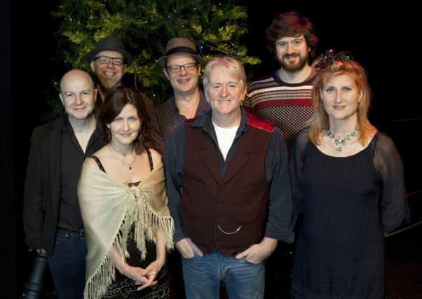 Phil Cunningham with Eddi Reader, Karen Matheson, John McCusker, Kris Drever, Ian Carr and Kevin McGuire