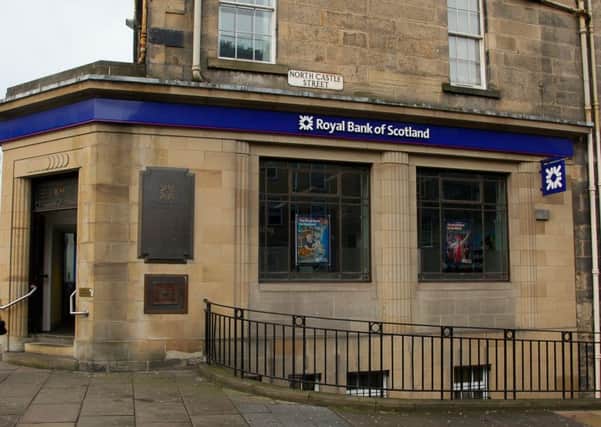 The RBS branch at North Castle Street is set to close next June. Picture: Scott Louden