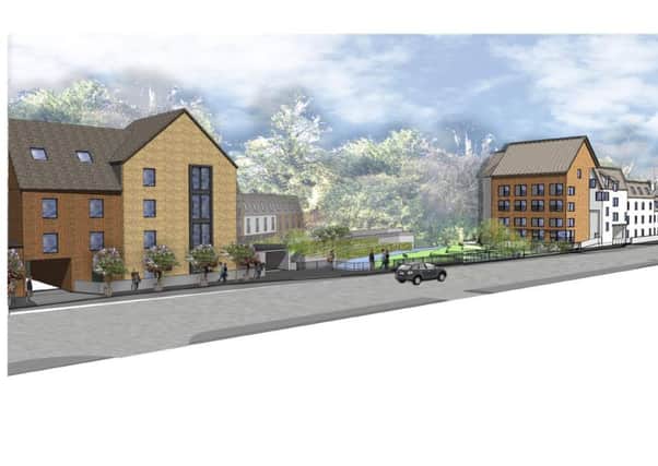 Visuals for the Blue Goose student accommodation plans: