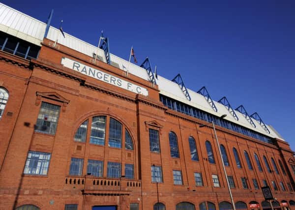 Operation Frankish will be conducting an operation at Ibrox. Picture; John Devlin
