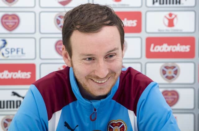 Ian Cathro takes charge of Hearts for the first time today