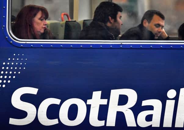 ScotRail trains operated by Abellio arrive and depart for Glasgow Central station on December 5, 2016 in Glasgow, Scotland.  (Photo by Jeff J Mitchell/Getty Images)