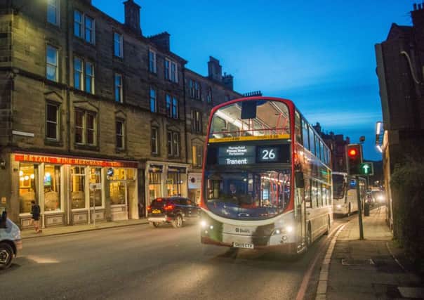 Lothian Buses have released their timetable. Picture; Ian Georgeson