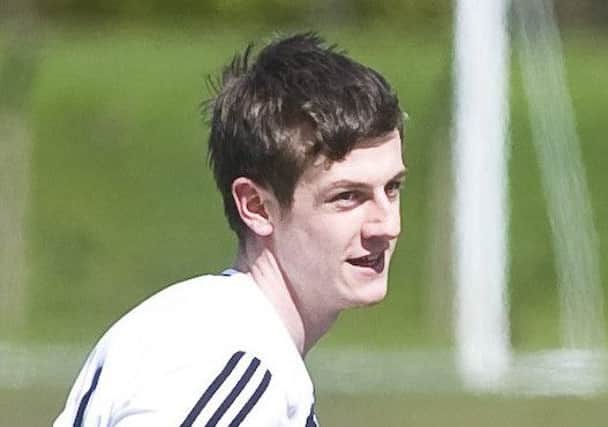 Lewis Tracey scored twice for Leith in their 7-0 win over Peebles
