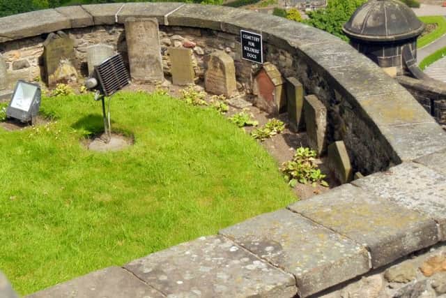 Dobbler is hidden away in a corner of Edinburgh Castle. Picture: Hannah Robinson