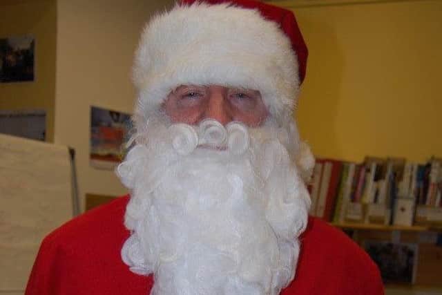 Gerry as Santa Claus
