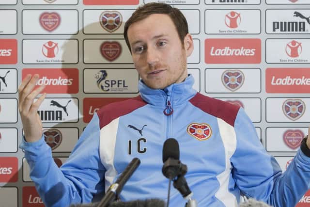 Ian Cathro's methods have gone down well with the Hearts players. Pic: SNS