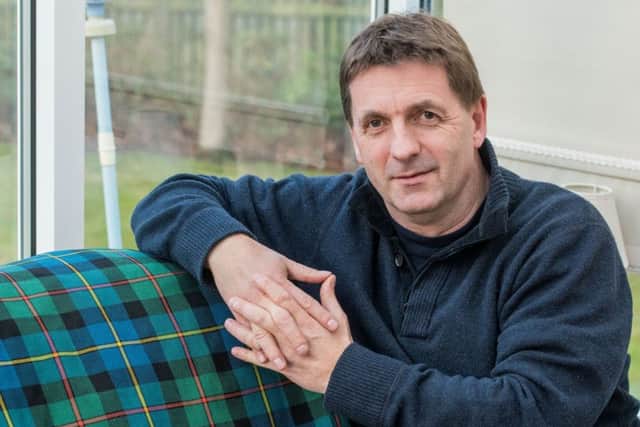 Stuart Riddell, who was diagnosed with bowel cancer at the age of 49, is organising a Christmas ceilidh for Maggies. Picture: Ian Georgeson