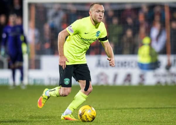 Dylan McGeouch rolled his ankle in training. Pic: SNS