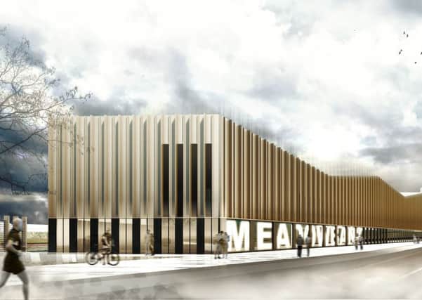An artists impression of the redeveloped Meadowbank