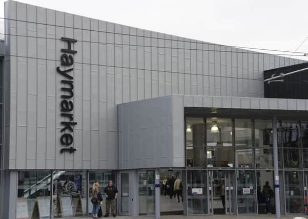 The incident took place at Haymarket Station. Picture; stock image