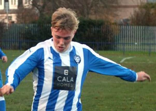 Keith Lough scored a hat-trick for Penicuik