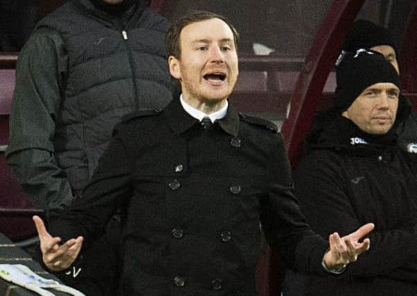 Ian Cathro says it's important Hearts 'learn very quickly'