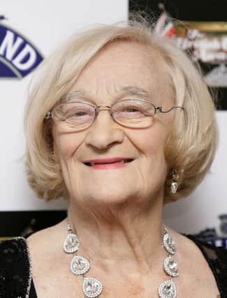 Liz Smith at the 2007 British Comedy Awards. Picture: PA