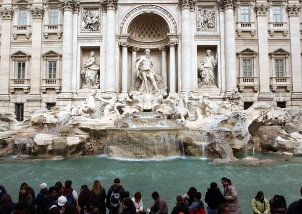 The Trevi Fountain in Rome, where visitors pay a tassa di soggiorno. Picture: Ian Rutherford