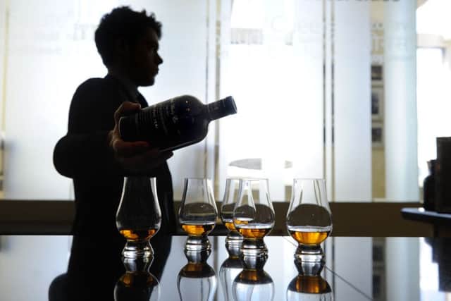 Whisky from Edinburgh is sold all over the world. (Picture Esme Allan)
