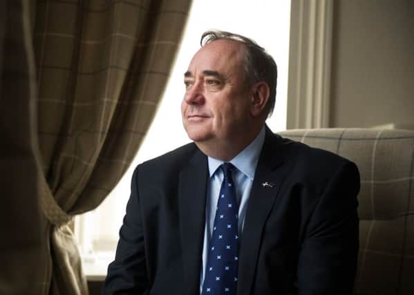 Alex Salmond made the call in his new year message.