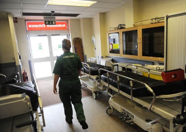 Lothian hospitals face a Â£13m black hole. Picture: Greg Macvean