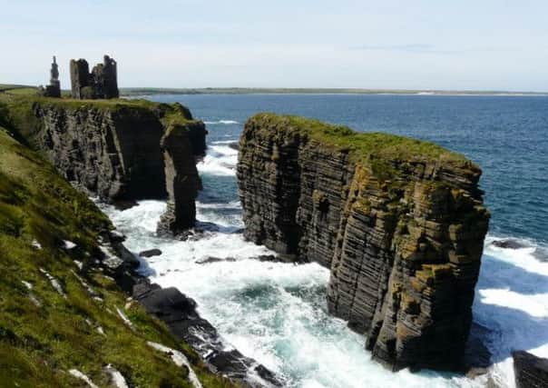 Castle Sinclair Girnigoe in Caithness, ancient seat of Clan Sinclair. PIC Creative Commons