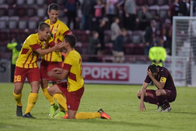 Hearts suffered a surprise European exit at the hands of Maltese side Birkirkara. Pic: SNS