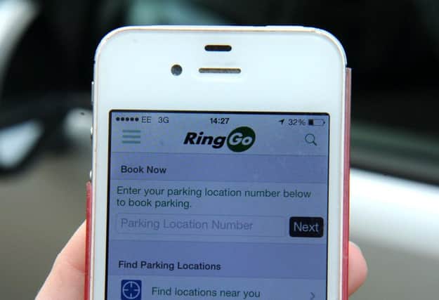The mistake affected those using the RingGo parking app