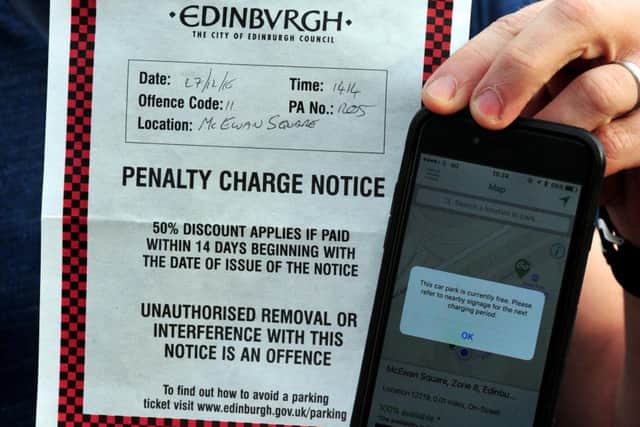 The drivers fined for parking without paying on December 27 were not to blame. Picture: Lisa Ferguson