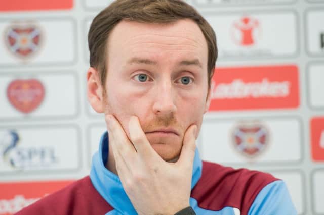 Ian Cathro feels he's learned 'a massive amount' from his early travails as Hearts head coach. Pic: Ian Georgeson