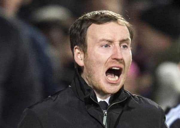 Ian Cathro hopes to make changes to his squad in the January transfer window. Pic: SNS