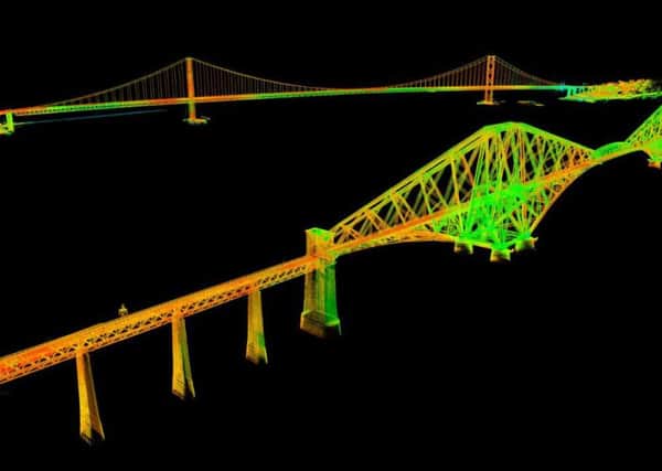 Scans of the bridges were carried out to enchance learning. Picture; contributed