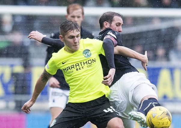 Scott Martin has impressed in recent weeks for Hibs. Pic: SNS