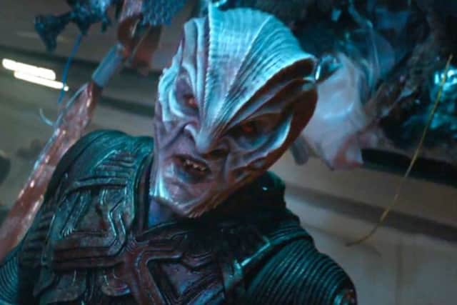 Idris Alba as Krall in Star Trek Beyond