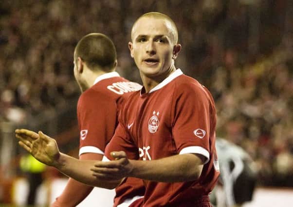 Josh Walker scored for Aberdeen against Bayern Munich in the UEFA Cup back in 2008