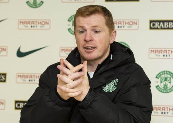 Hibernian manager Neil Lennon looks ahead to his side's match against Dundee United on tomorrow night. Picture: Paul Devlin/SNS