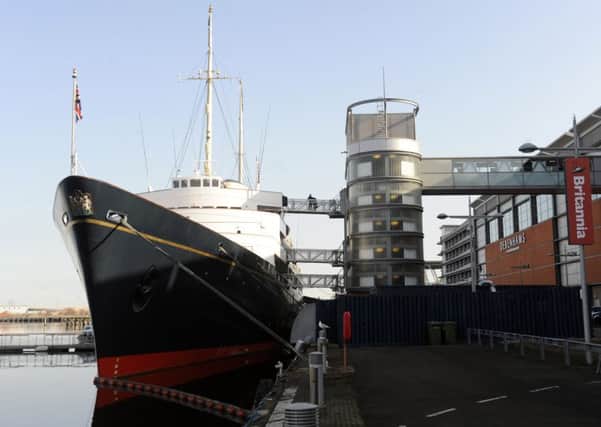 The Royal Yacht Britannia is one of Edinburgh's top visitor attractions. Picture: Greg Macvean