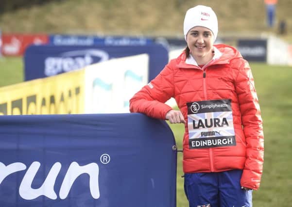 Laura Muir is all set at Holyrood Park