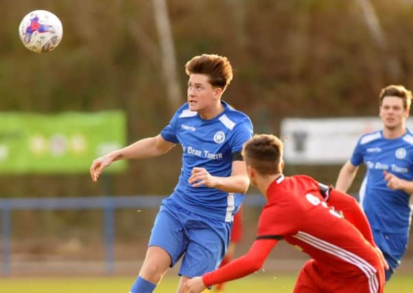 Newtongrange star and Broughty Athletic battled out a 1-1 draw