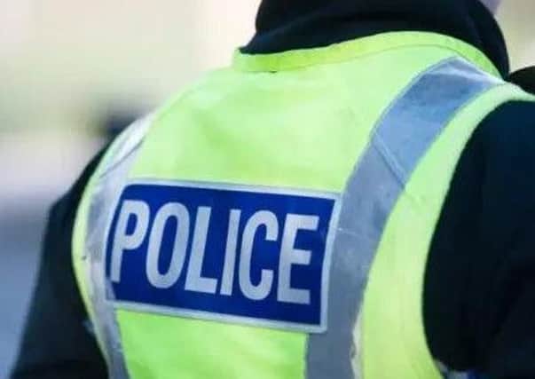 Police attended the collision on the A1