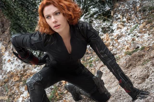 Scarlett Johansson as Avenger Black Widow