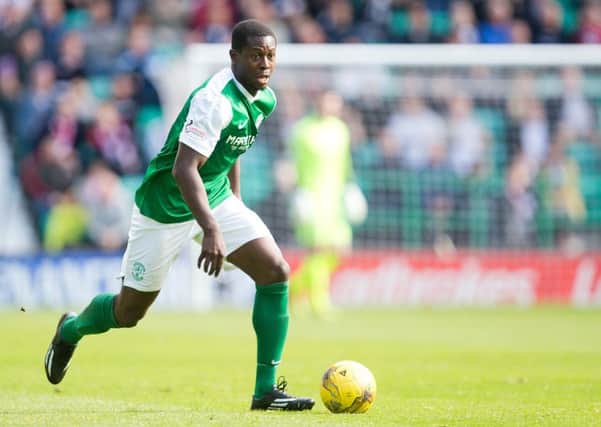 Marvin Bartley was a key performer for Hibs against Dundee United