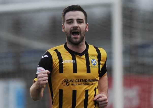 Scott Robinson is scoring vital goals as East Fife challenge for the play-offs