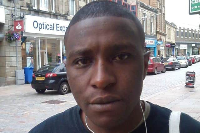 Gavin Wudinge, 31, had only been on a Stagecoach bus for around half an hour before slumping in his seat after suffering a cardiac arrest. PICTURE: SWNS