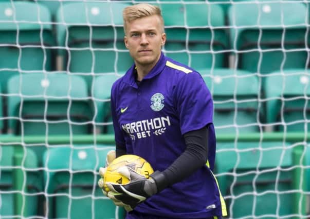 Otso Virtanen made just one competitive start for Hibs
