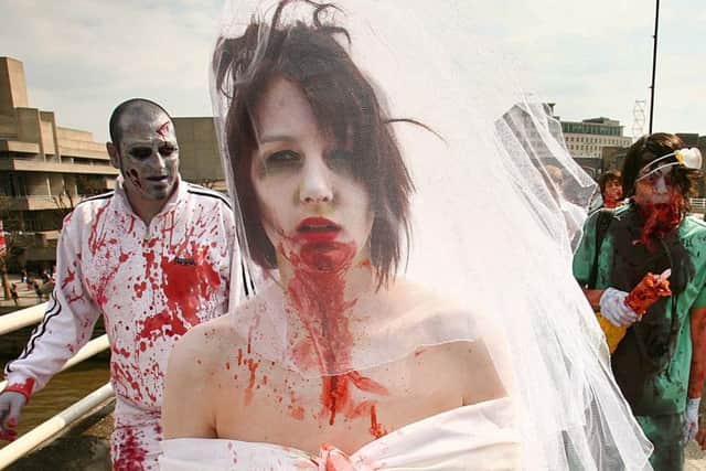 No zombie bride is going to get a hold of Susan's family silver
