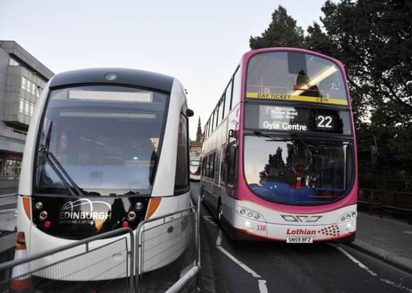 Lothian Buses will be helping to fund the tram line extension. Picture: Dan Phillips