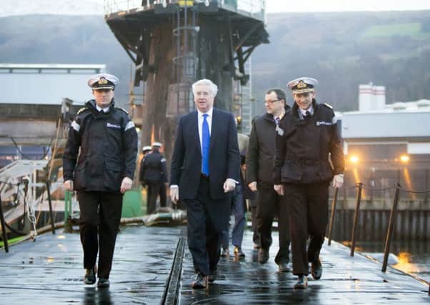 British Defence Secretary Sir Michael Fallon is expected to face MPs at the House of Commons over the Trident missile misfire. It has been claimed that the launch of an unarmed Trident Picture; Danny Lawson