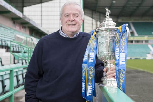 Pat Stanton will attend Saturday's Scottish Cup clash between Bonnyrigg Rose and Hibs. Pic: Steve Welsh