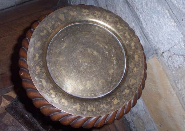 A plate, dating from the Spanish Armada, discovered in an old kitchen in Newbattle Abbey. Photo: Newbattle Abbey/Scran