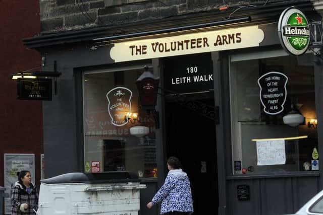 The Volunteer Arms (Volly) Bar on Leith Walk had a rough reputation. Picture: Greg Macvean/TSPL
