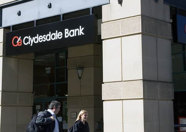79 Clydesdale and Yorkshire Bank branches are set to close. Picture: Ian Georgeson